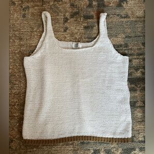 Alba Moda Knit Tank Top